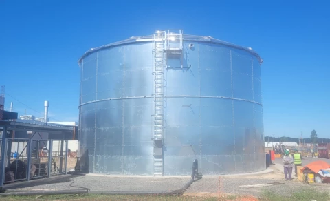 1357 m3 Feed Water Tank in Buenos Aires