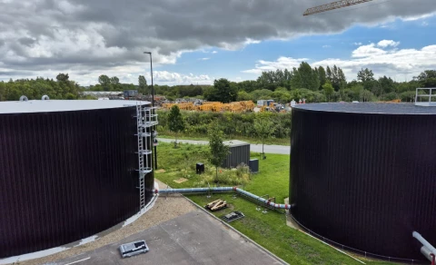1200 m3 Fire Protection Tank in Denmark