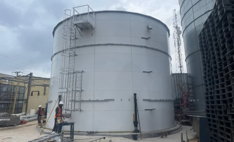 Drinking Water Tank in Guinea