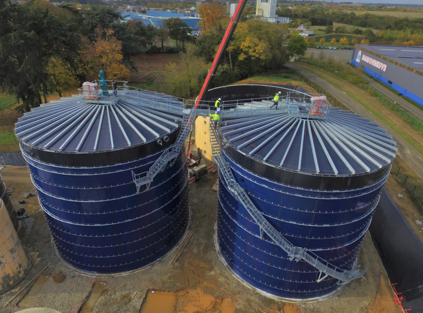Bolted Epoxy-Coated Steel Tanks