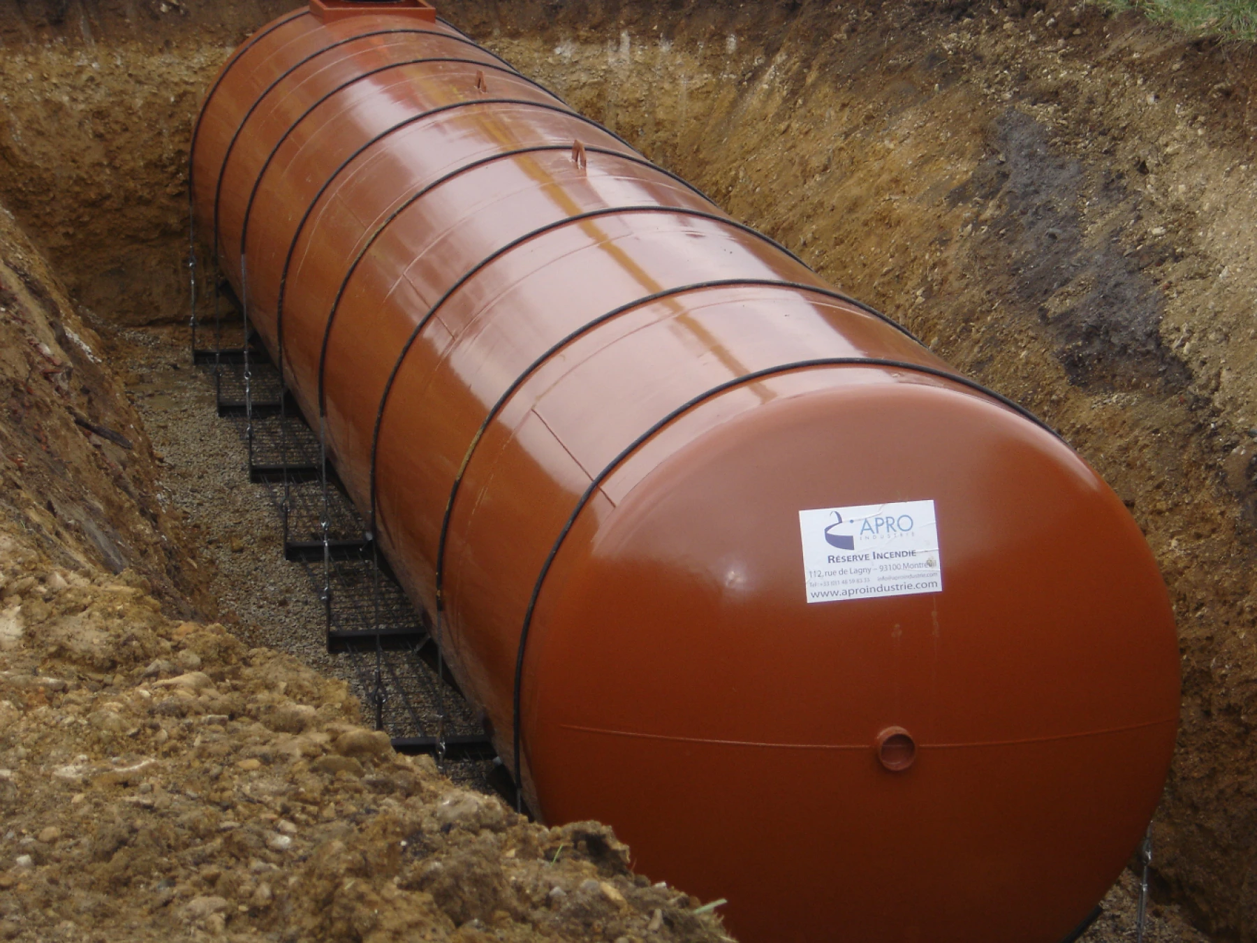 Horizontal Fire Tanks