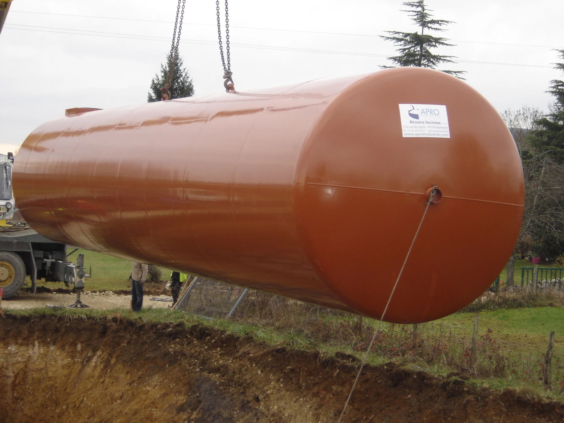 Horizontal Fire Tanks