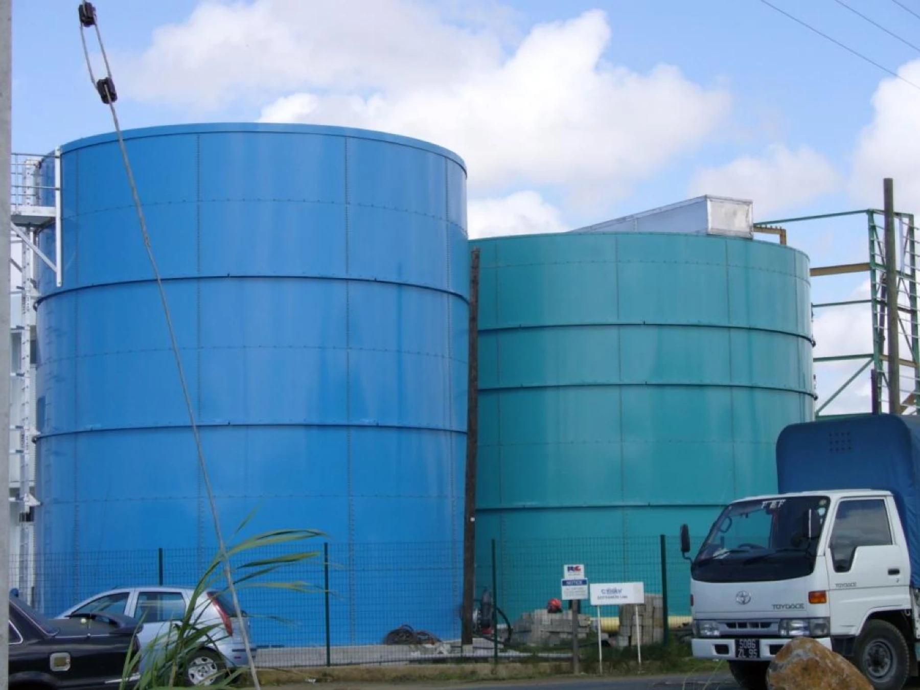 Demineralised and Osmosis Water Tank