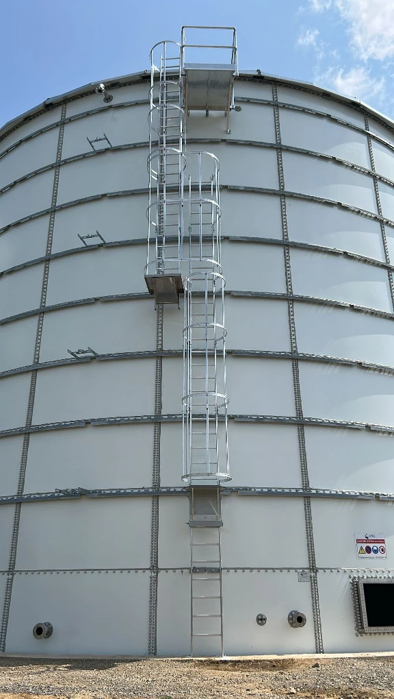 Bolted Epoxy-Coated Steel Tank for Treated Water Storage in Caudry, France