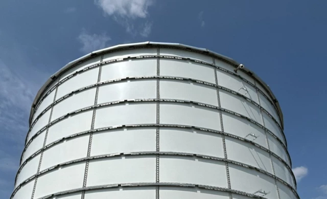 Bolted Epoxy-Coated Steel Tank for Treated Water Storage in Caudry, France