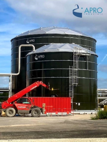 Bolted Glass-Fused-to-Steel Tanks