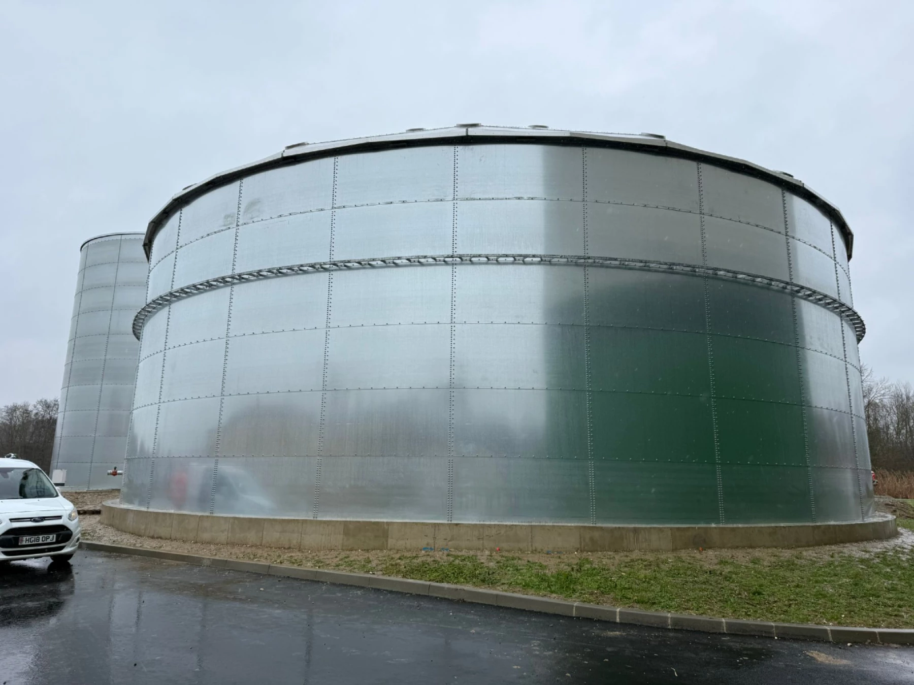 Polluted Water recovery tank in Clermont, France
