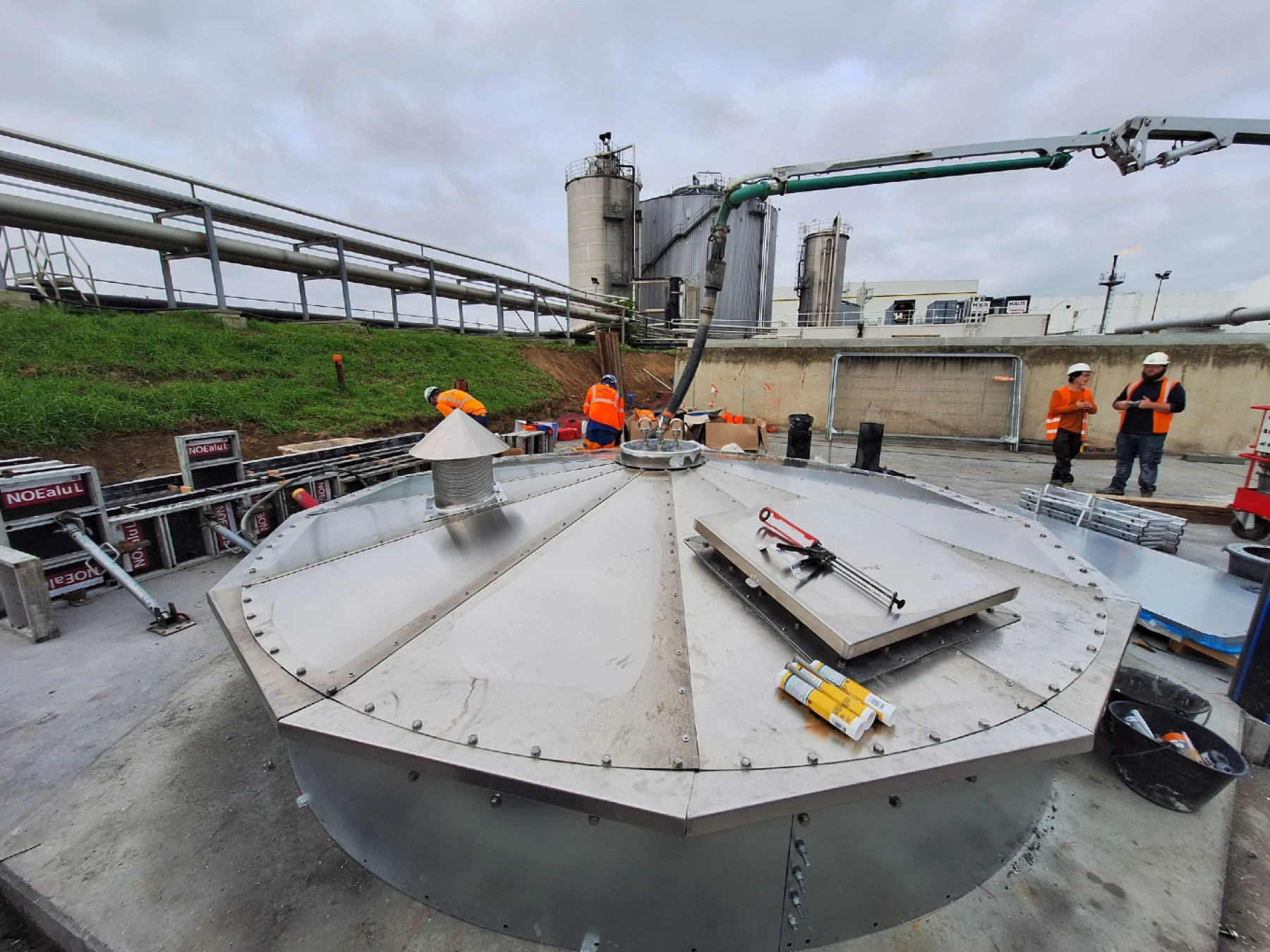 Ultrafiltered Water Storage in Harnes, France