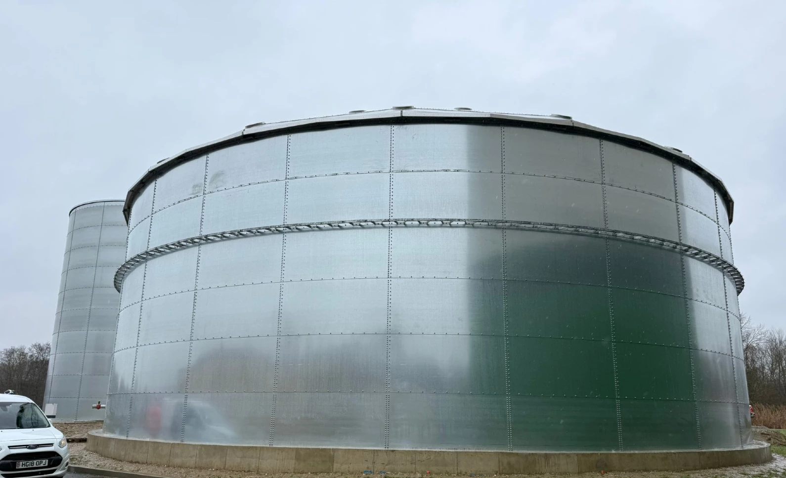 Polluted Water recovery tank in Clermont, France