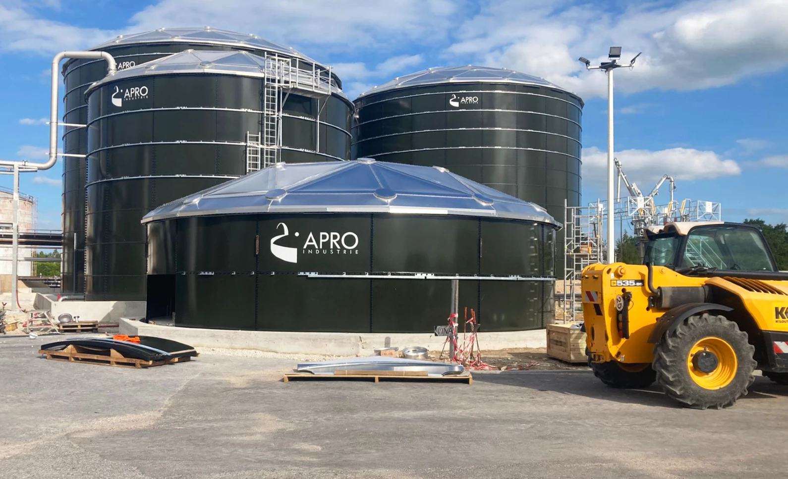 Drilling Sludge Storage and Treatment Tanks – Courbevoie
